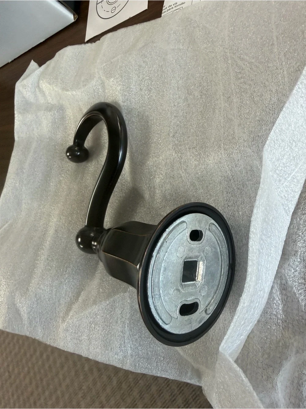 New Kohler Decorative Oil-Rubbed Bronze Decorative Hook for Home Wall Decor